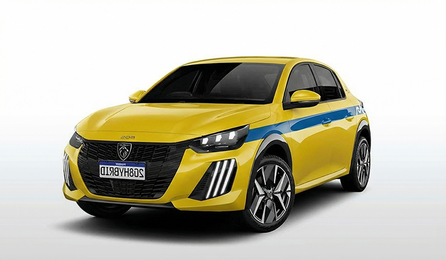 Peugeot 208 Táxi